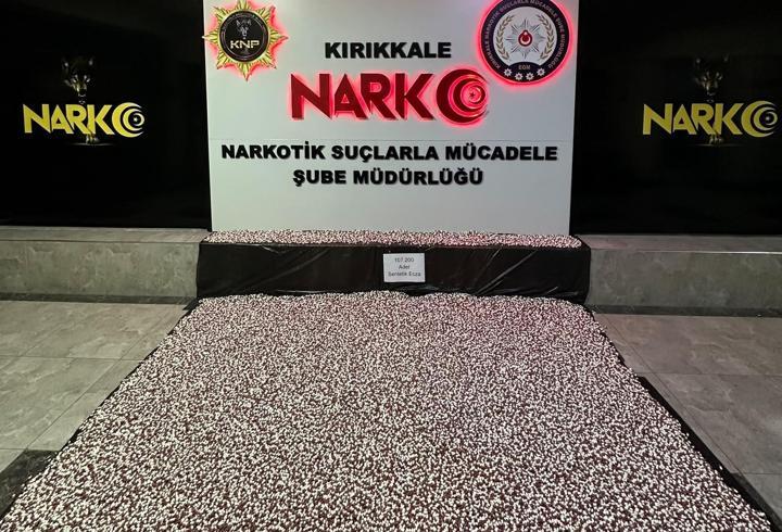 Ankara'da 107 bin 200 sentetik hap ele geçirildi: 6 tutuklama
