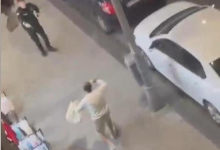 Esenler'de polise bıçakla saldırdığı öne sürülen şüpheli, bacağından vuruldu