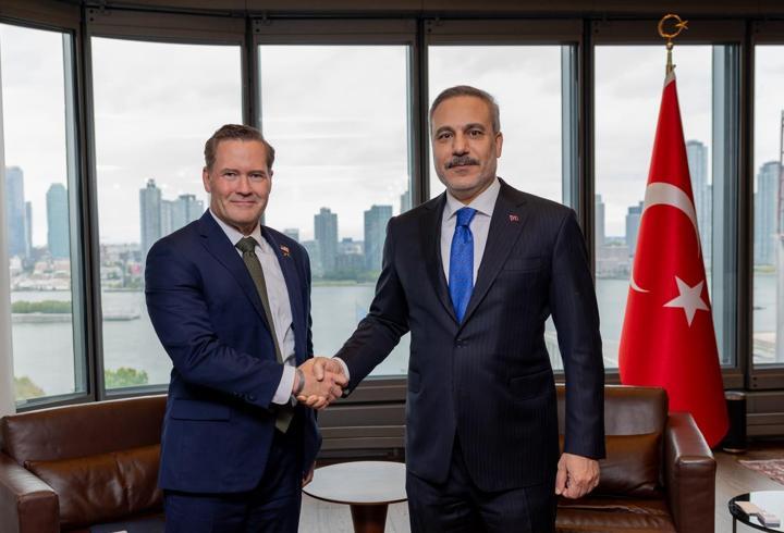 Dışişleri Bakanı Hakan Fidan'dan New York temasları