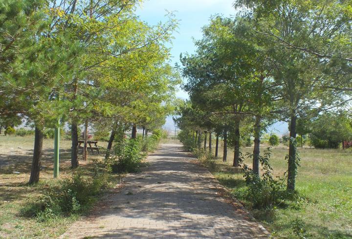 Ulaş Gölü mesire alanı sonbaharla sessizliğe büründü