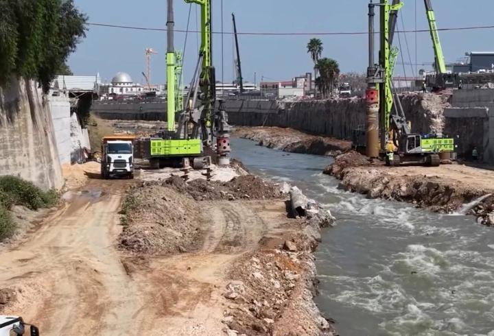 Ata Köprüsü’nde çalışmalar sürüyor