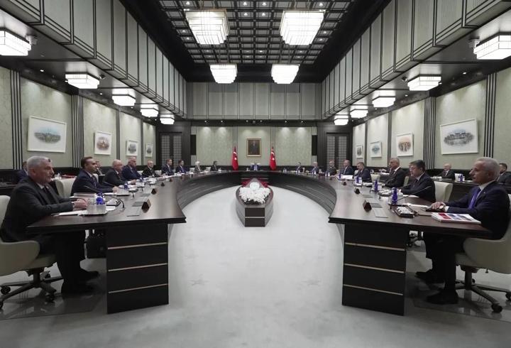 BM sonrası ilk kabine toplantısı