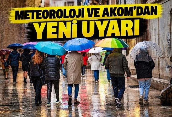 İSTANBUL, İZMİR, ANKARA HAVA DURUMU SON DAKİKA | Bugün hava nasıl olacak, yağışlar kaç gün sürecek? Meteoroloji ve AKOM’dan yeni uyarılar!