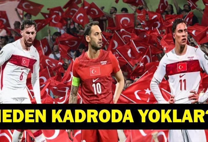 A Milli Takım'da Orkun Kökçü belirsizliği, Hakan ve Kenan'ın durumu merak ediliyor