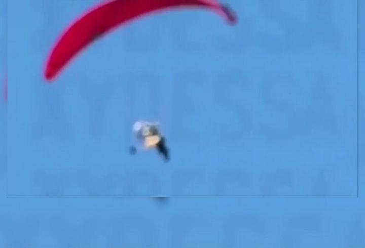 Ukrayna'dan Moldova'ya firar! Askere gitmemek için paramotorla kaçtı