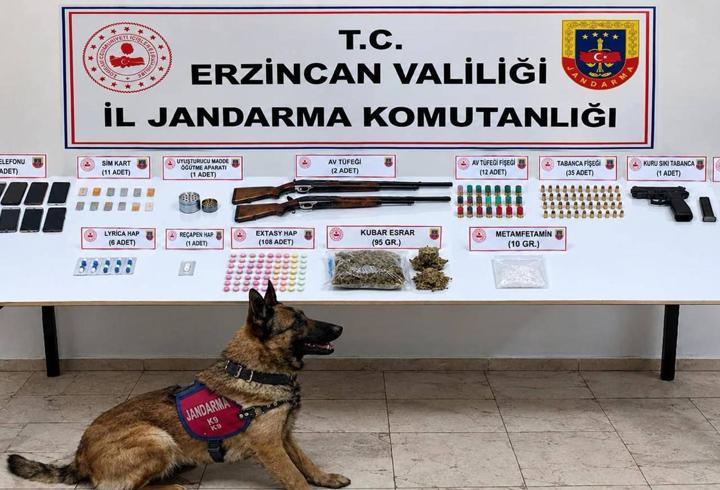 Erzincan’da torbacı operasyonu; 10 gözaltı