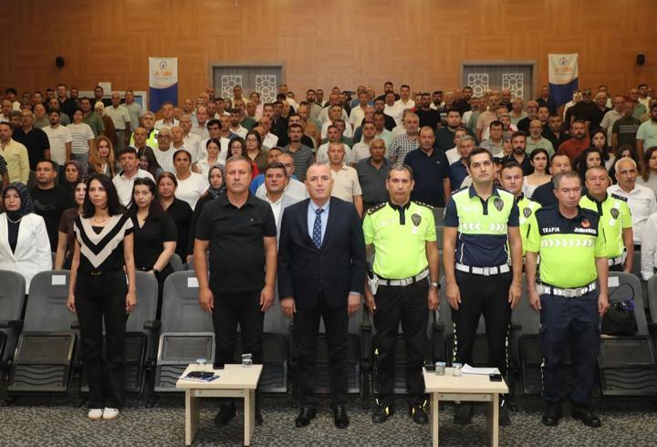 Okul servis şoförleri ve rehber personele eğitim