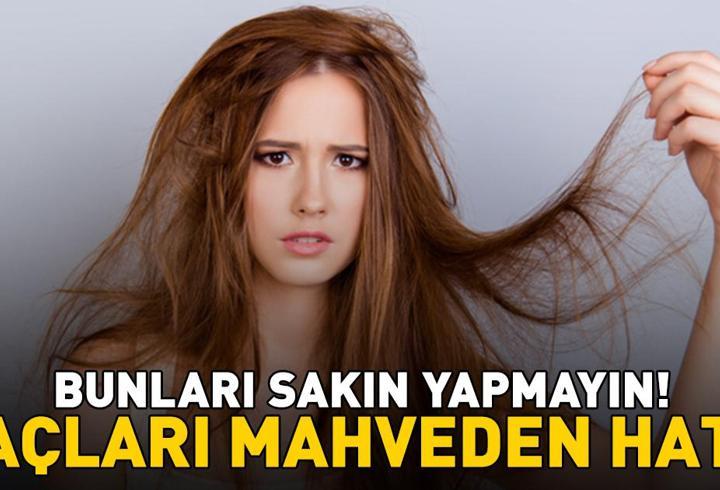 Sonbaharda Saçları Yıpratan 6 Alışkanlık! Fark Etmeden Yapılıyor