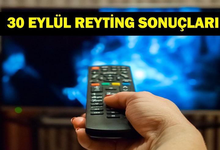 REYTİNG SONUÇLARI 30 EYLÜL 2026 | Dün Akşamın Reyting Birincisi Kim Oldu? Daha 17, Aşk ve Taht, Yeraltı, Sevdan Bir Ateş, Başkalarının Hayatı, Teşkilat, MasterChef Türkiye Reyting Sonunu