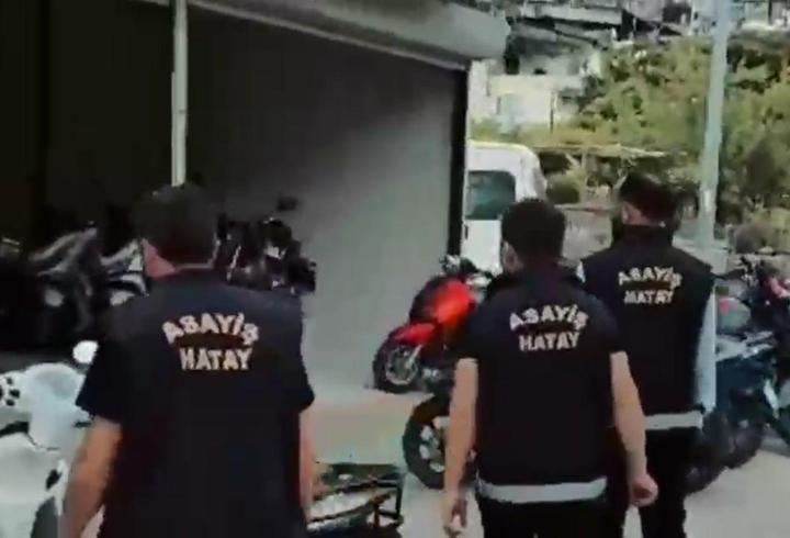 Motosiklet tamircileri denetlendi