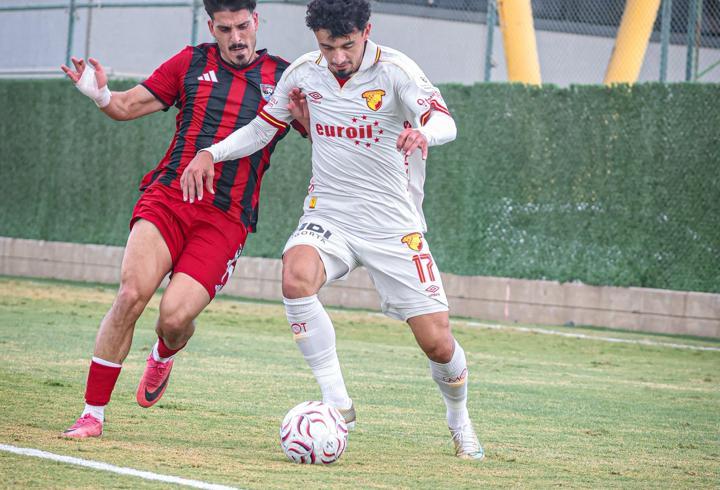 Göztepe hazırlık maçında Vanspor'la yenişemedi