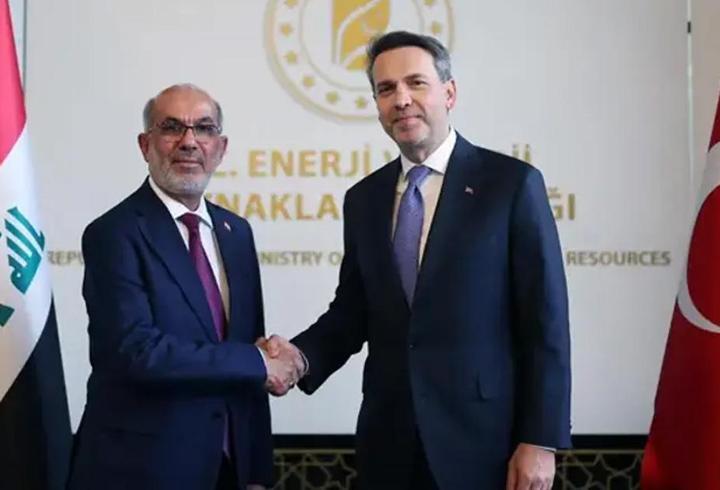 Türkiye ile Irak arasında yoğun enerji diplomasisi: Bakan Bayraktar, Irak Petrol Bakanı Hüdeyir ile görüştü
