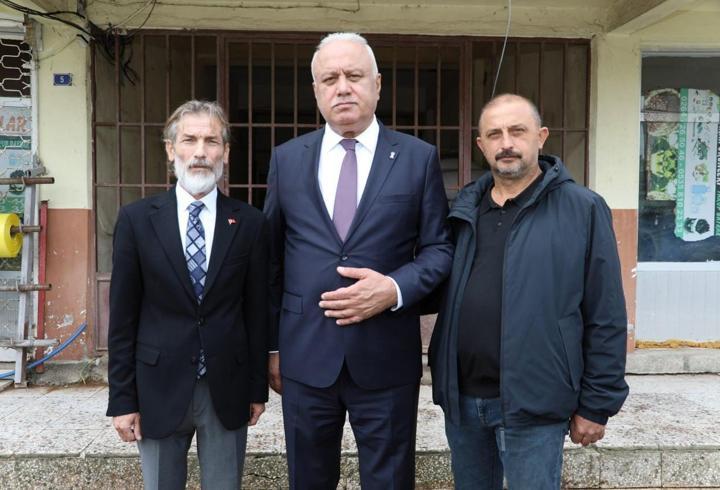 SESOB Başkanı Kabacan, Sakarya'da selden etkilenen esnafı ziyaret etti