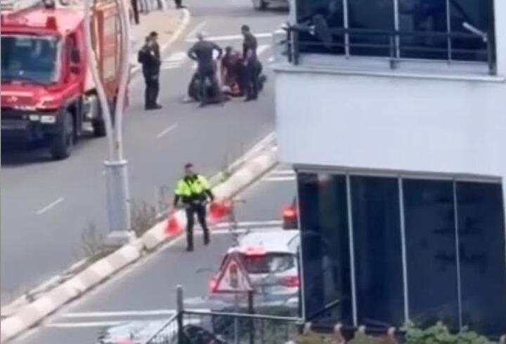 Çatalca'da itfaiye aracının çarptığı 11 yaşındaki çocuk ağır yaralandı