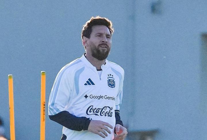 Lionel Messi, milli formayla son antrenmanına çıktı