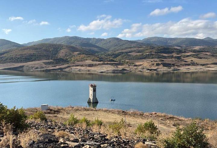 Tekirdağ'da, Naip Barajı'nda doluluk oranı yüzde 11'e çıktı