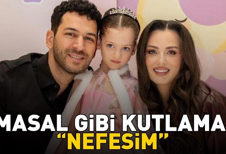 PRENSES KONSEPTLİ DOĞUM GÜNÜ PARTİSİ! Güller ve Günahlar'ın Serhat'ı Murat Yıldırım'ın kızı Miray 4 yaşında!
