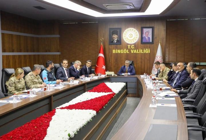 Bingöl’de okul güvenliği toplantısı gerçekleştirildi