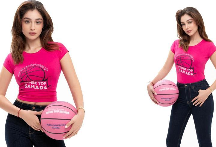 Sahaya Cemre Düştü, Pembe Top Havalanacak! Farkındalık Çağrısını Cemre Baysel Yapacak