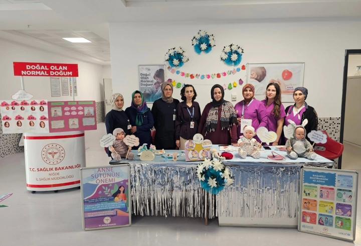 Niğde'de Normal Doğum Haftası etkinlikleri