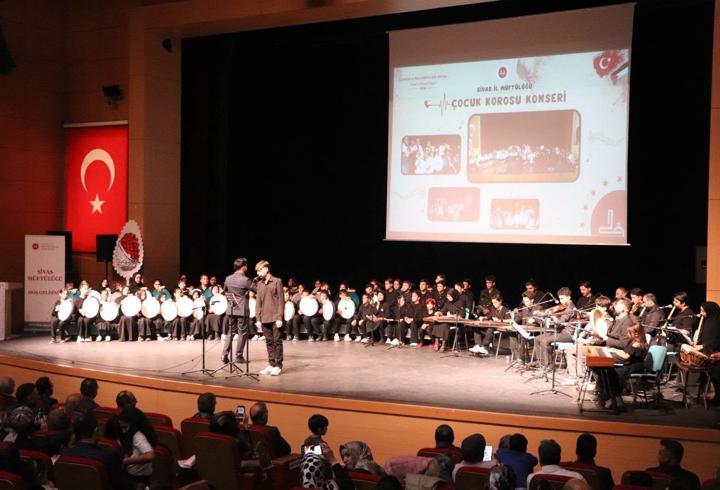 Sivas'ta 'Gazze' için konser düzenlendi