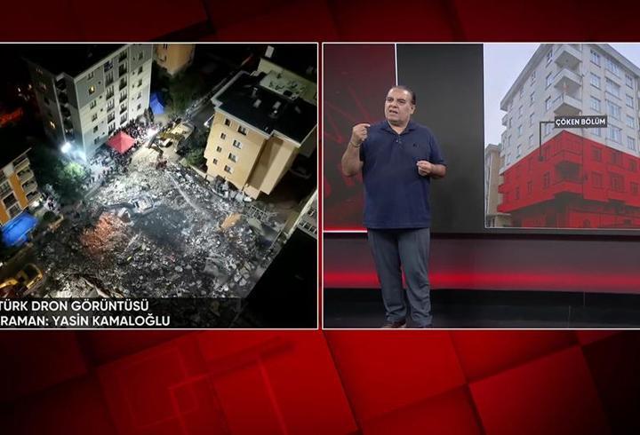 Maltepe’deki bina neden çöktü? Uzman isim CNN TÜRK’te değerlendirdi