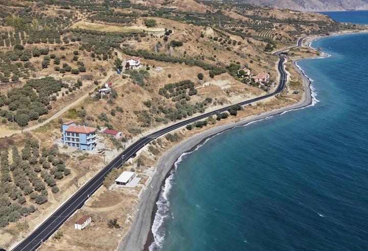 Tekirdağ'da Uçmakdere-Şarköy kara yolu etap etap yenileniyor