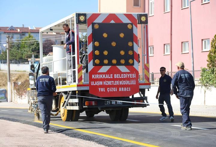Kırıkkale'de okullar bölgesindeki üstyapı çalışması tamamlandı