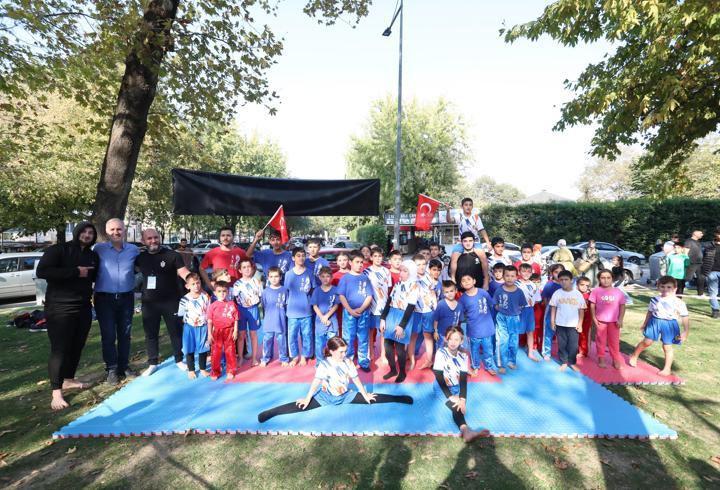 İnegöl Belediyesi’nden çocuklara spor şöleni
