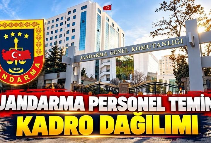 JANDARMA PERSONEL TEMİNİ KADRO DAĞILIMI 2026 | Jandarma subay alımı ne zaman, şartları neler?