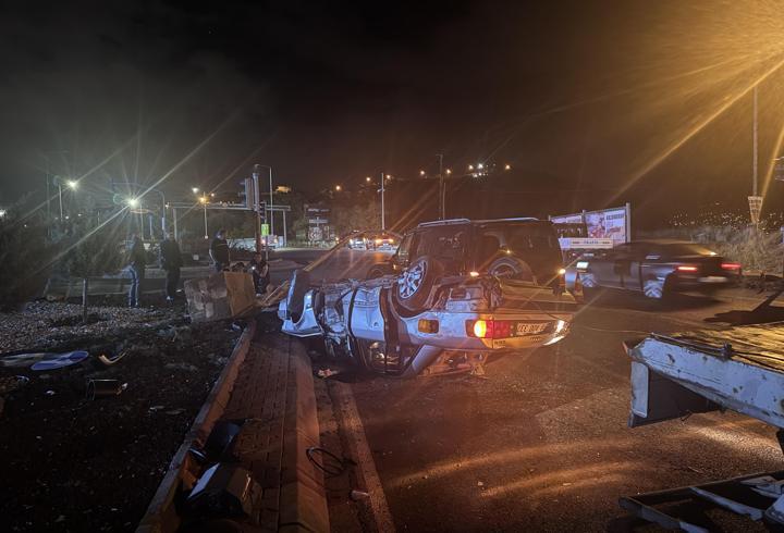 Kayseri'deki trafik kazasında 2 kişi yaralandı