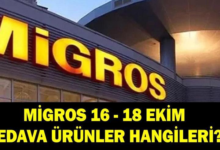 MİGROS 1 ALANA 1 BEDAVA 16 - 18 EKİM: Migros