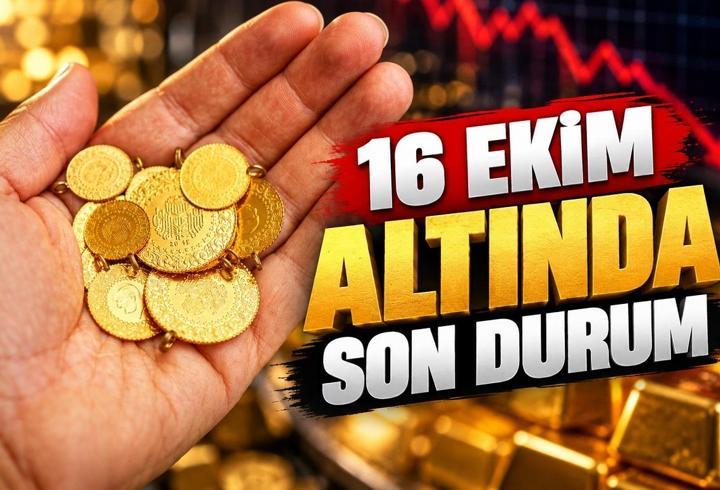 16 EKİM ALTIN FİYATLARI GÜNCEL | Gram, Çeyrek, Cumhuriyet Altını Bugün Ne Kadar? Kapalıçarşı Altın Fiyatları Son Durum