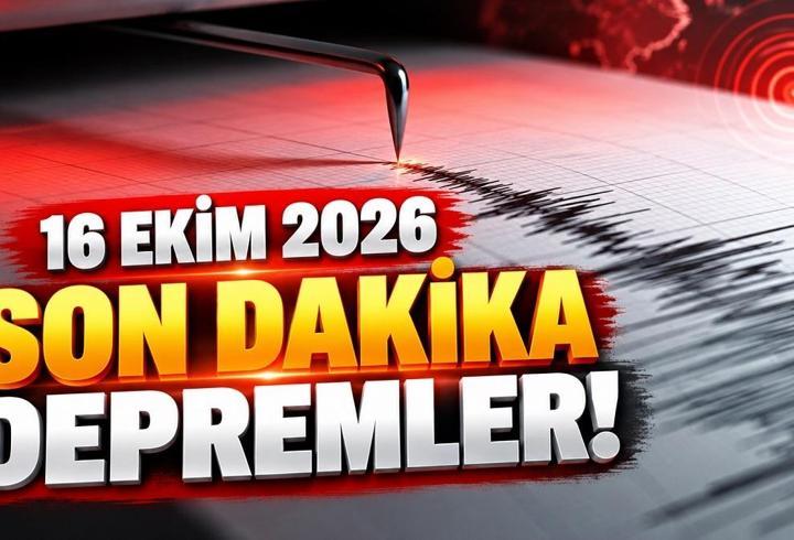 DEPREM Mİ OLDU, NEREDE? 17 EKİM SON DAKİKA DEPREMLER! AFAD ve Kandilli son depremler listesi