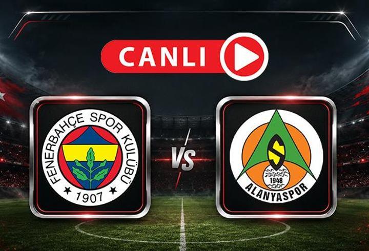 Fenerbahçe - Alanyaspor maçı muhtemel 11'leri belli oldu