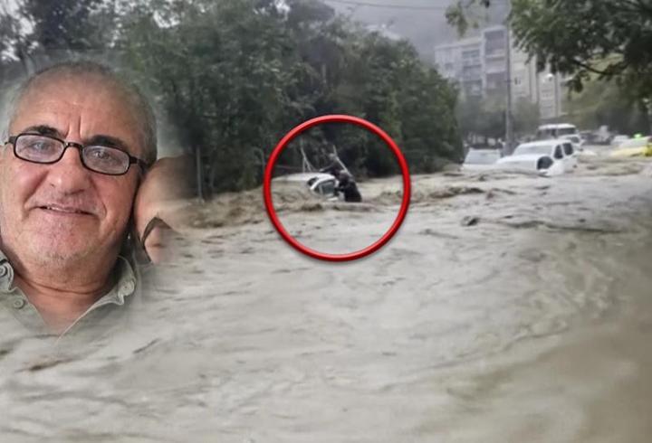 Sarıyer'de kayıp Ahmet Derin, sele böyle kapılmış