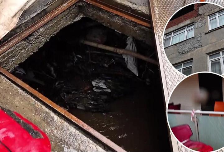 Bu iş yerinin altından dere geçiyor