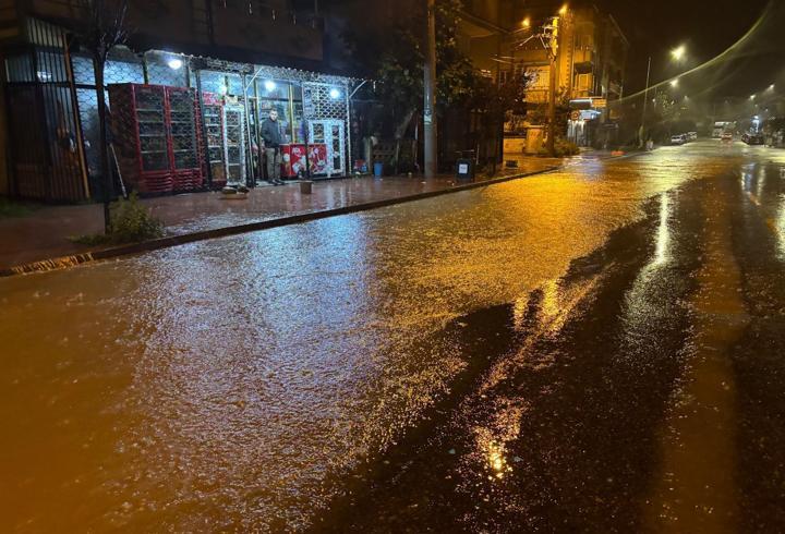 Sakarya'da Sağanak Etkili Oldu