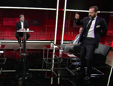 Eski Beşiktaşlı yönetici canlı yayını terk etti