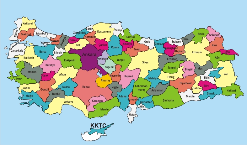 İl ve ilçelerin sınırları yeniden çiziliyor