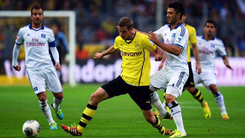 Dortmund Hamburga 6 attı