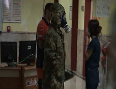 Suriyeli yaralıda kimyasal tedirginliği