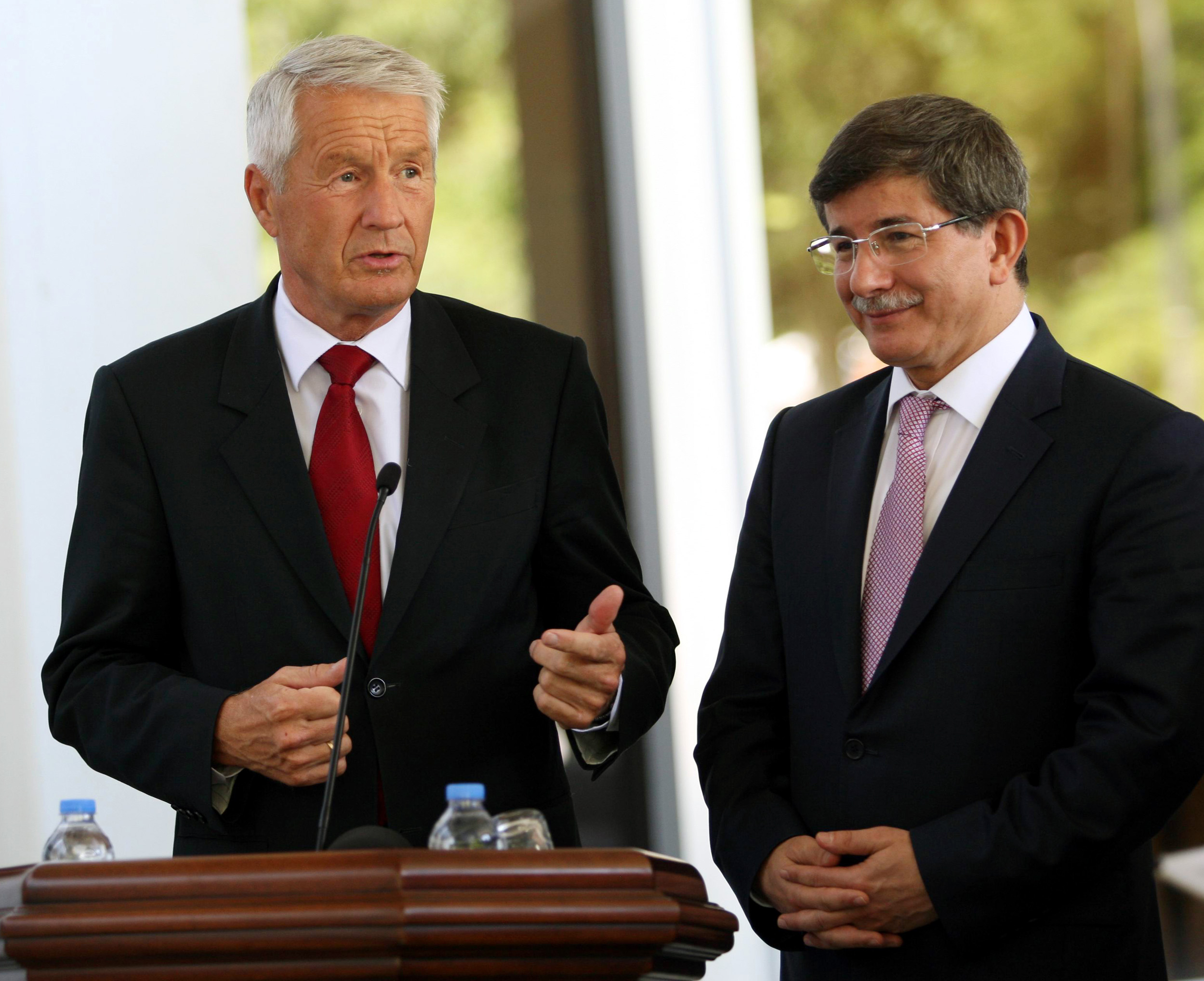 Davutoğlu, Jagland ile Mısırı görüştü