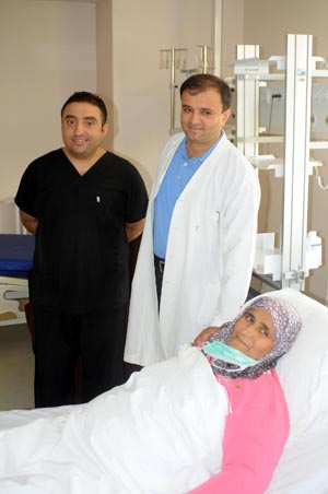 Nakledilen böbrek bayram hediyesi oldu