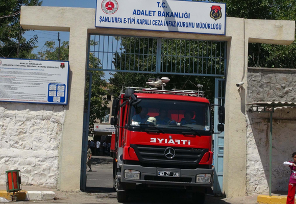 Şanlıurfa Cezaevinde yangın
