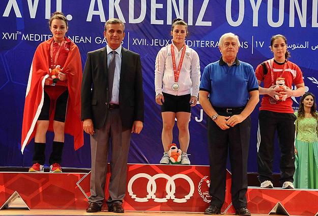Sibel Özkandan gümüş madalya
