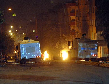 Sultangazideki Gezi Parkı eylemine müdahale