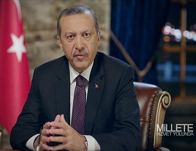 Millete Hizmet Yolunda konuşması