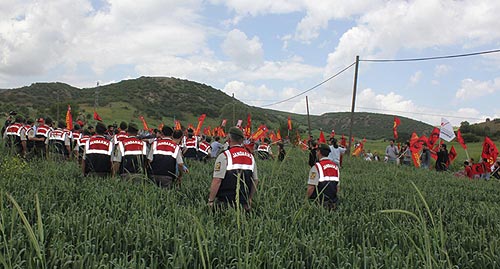 Kaypakkaya anmasında olay