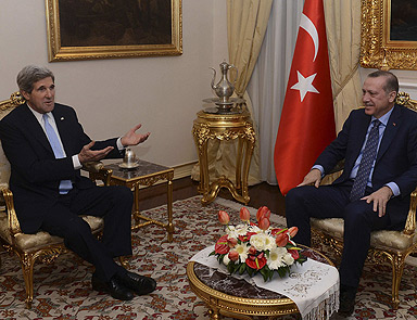Kerry, Erdoğan ile görüşecek